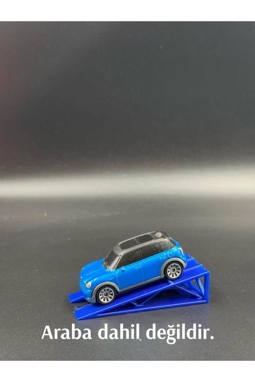 1:64 Ölçek Araba Rampası - Safir Mavisi