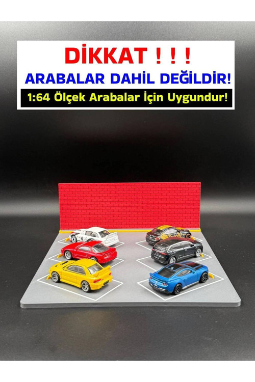 1:64 Ölçek Park Diorama - Araç Park Etme