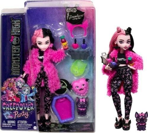 Oyuncak Monster High Creepover Parti Bebekleri HPD55 Karışık Model 1 Adet