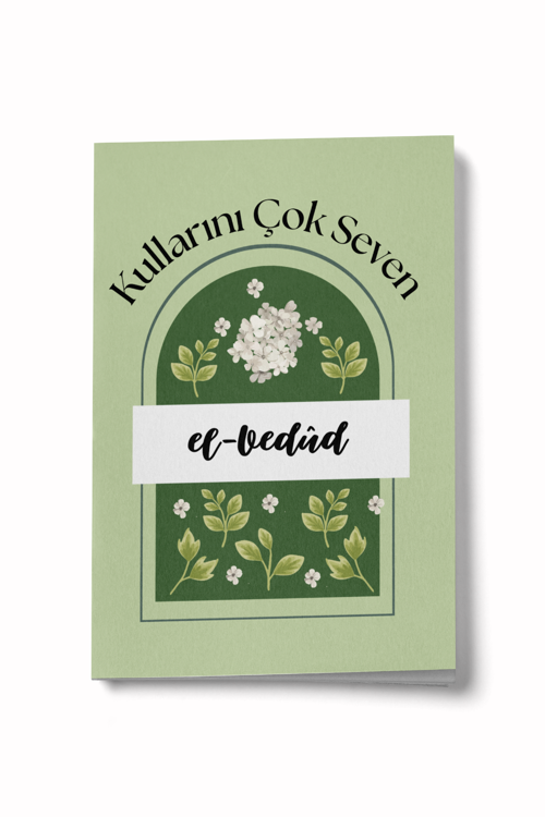 Esmaül Hüsna Serisi- El Vedud Mini Defter