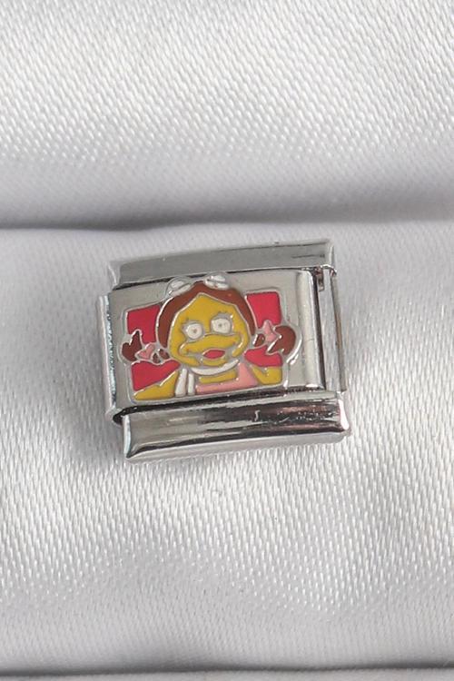 316L Çelik Gümüş Renk Renkli Çocuk İşlemeli Nomination Charm