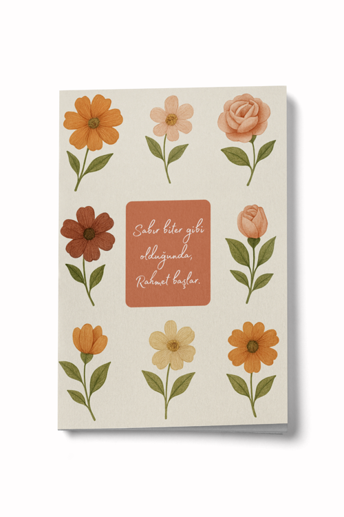 Sabır ve Rahmet Mini Defter