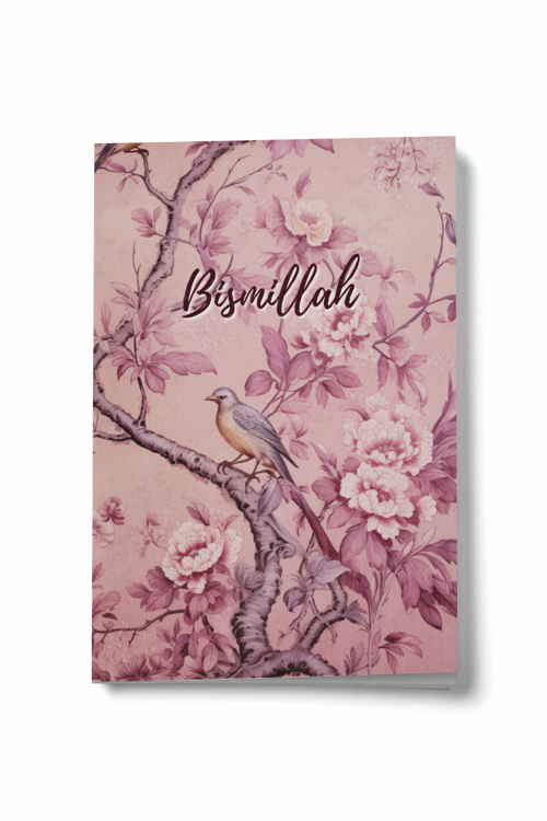 Sonsuzluk Dalları Mini Defter (Koyu Pembe)
