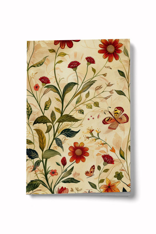Uçuşan Fikirler Mini Defter (Kahverengi)
