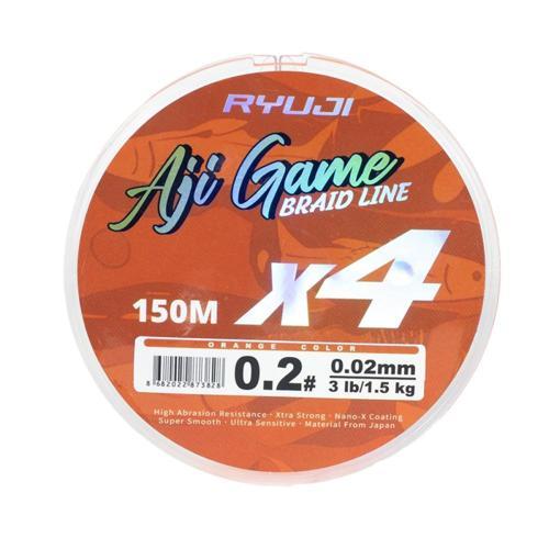 Aji Game 4B Orange 150m İp Misina 0,03mm