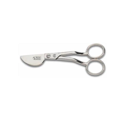 Rıza M-213 Dokumacı Ponpon Makası No: 6 İnç / 15,24 Cm - Nikel Kaplama