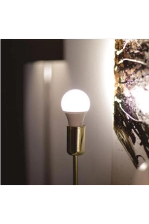 9 Adet 12 W E-27 Duy Beyaz Işık Led Ampul Ct-4266-B