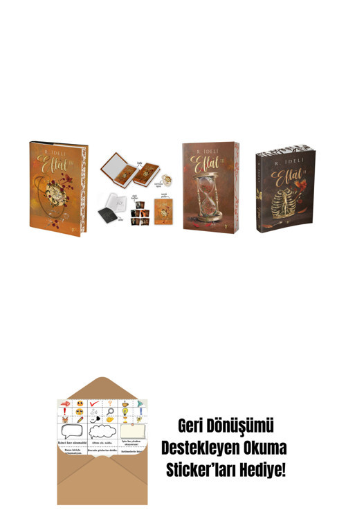 Artemis Yayınları R. İdeli 4 Kitap Set + Okuma Sticker'Ları