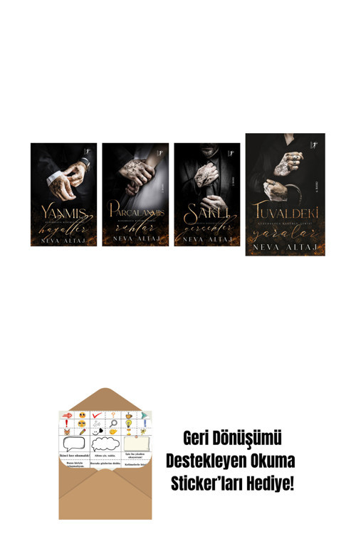 Artemis Yayınları Neva Altaj 4 Kitap Set + Okuma Sticker'Ları