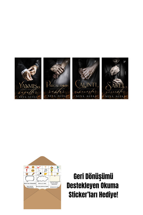 Artemis Yayınları Neva Altaj 4 Kitap Set + Okuma Sticker'Ları