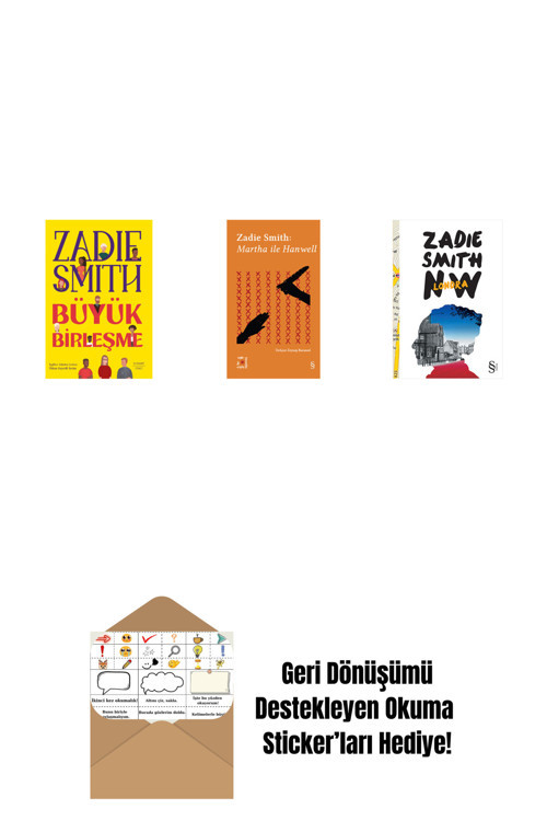 Everest Yayınları Büyük Birleşme + Everest Açıkhava 2 - Martha İle Hanwell + Nw, Londra + Okuma Sticker'Ları