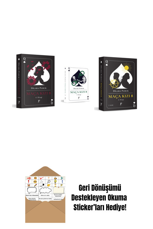 Artemis Yayınları Dilara Pamuk 3 Kitap Set + Okuma Sticker'Ları