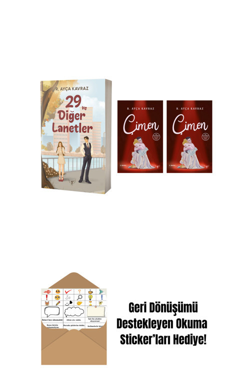 Artemis Yayınları R. Ayça Kavraz 3 Kitap Set + Okuma Sticker'Ları