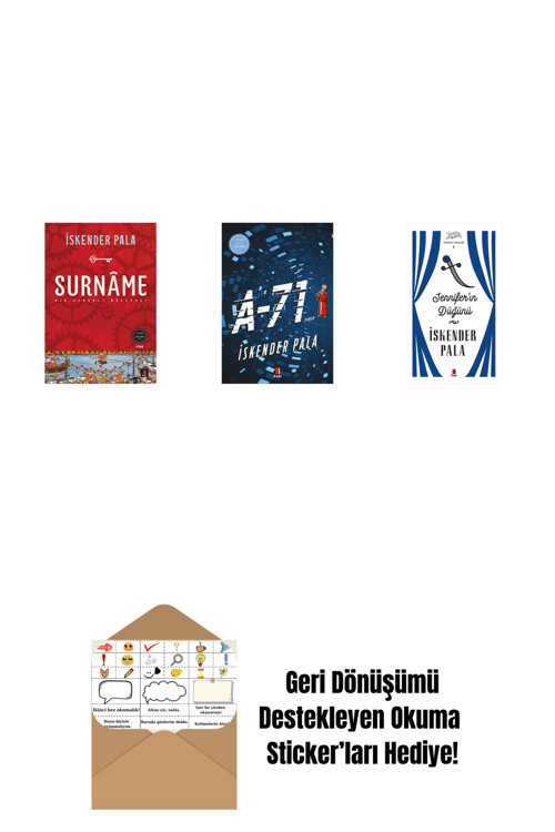 Alfa Yayıncılık Surnâme - Bir Osmanlı Mâcerası + A-71 + Jennifer’In Düğünü (Ciltli) + Okuma Sticker'Ları