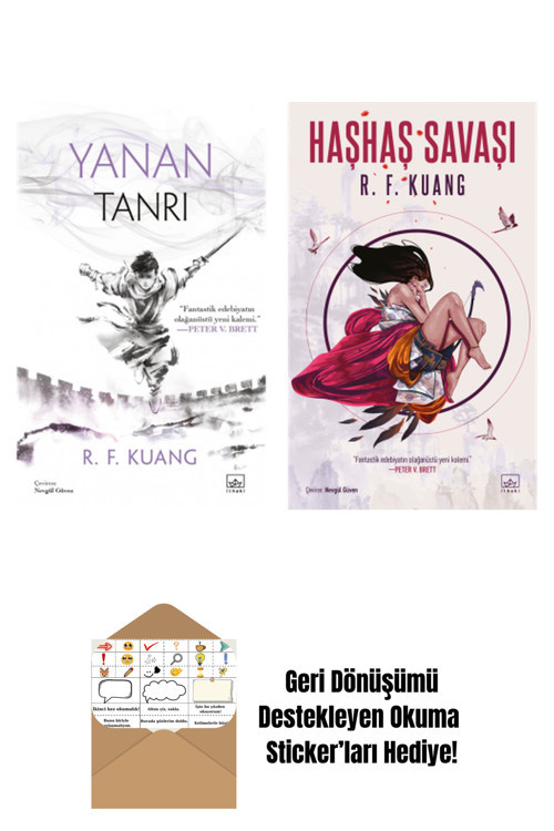 İthaki Yayınları Yanan Tanrı – Haşhaş Savaşı Üçlemesi 3 (Ciltli) + Haşhaş Savaşı – Haşhaş Savaşı Üçlemesi 1