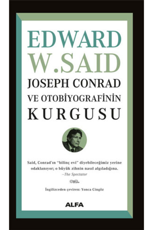 Alfa Yayıncılık Joseph Conrad Ve Otobiyografinin Kurgusu + Müzik Üzerine Görüşler + Okuma Sticker'Ları