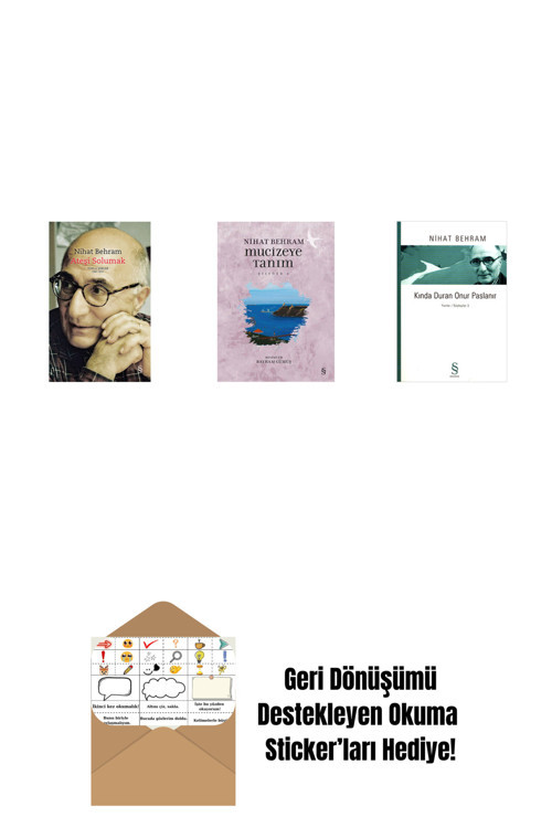 Alfa Yayıncılık Ateşi Solumak (Ciltli) + Mucizeye Tanım + Kında Duran Onur Paslanır + Okuma Sticker'Ları