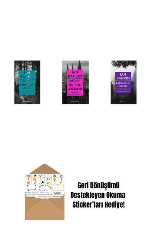 Alfa Yayıncılık Vahşi Köpekler Bile + Gölge İncil'İn Azizleri + Başkasının Mezarı + Okuma Sticker'Ları