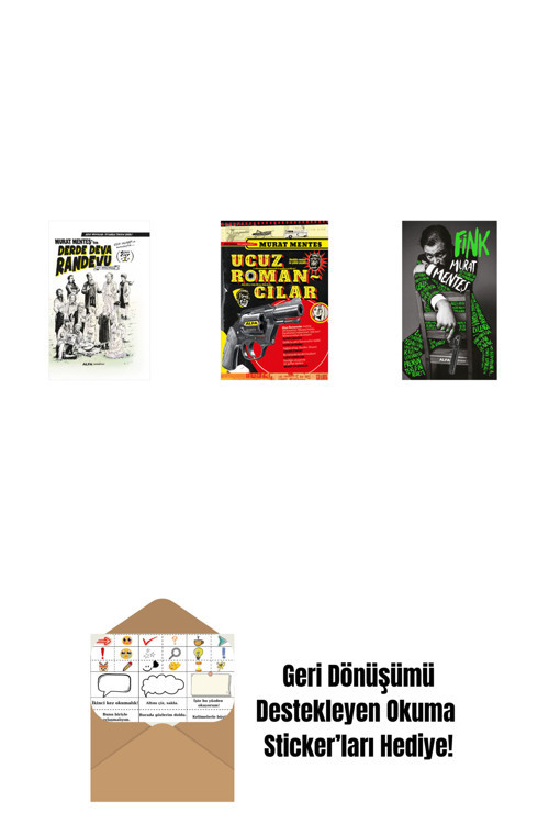Alfa Yayıncılık Derde Deva Randevu Süper Cilt-1 (Ciltli) + Ucuz Romancılar + Fink + Okuma Sticker'Ları