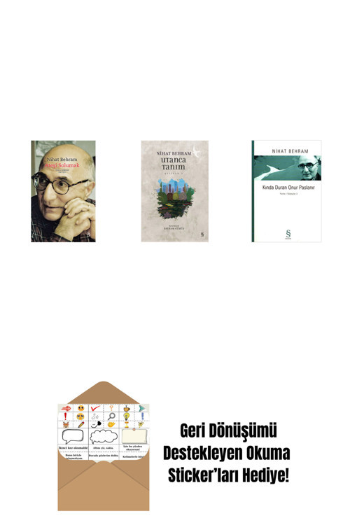 Alfa Yayıncılık Ateşi Solumak (Ciltli) + Utanca Tanım + Kında Duran Onur Paslanır + Okuma Sticker'Ları