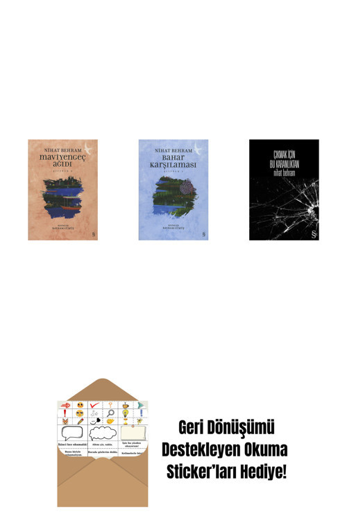 Alfa Yayıncılık Maviyengeç Ağıdı + Bahar Karşılaması + Çıkmak İçin Bu Karanlıktan + Okuma Sticker'Ları