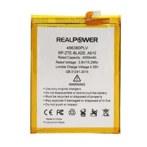 Realpower ZTE Uyumlu Blade A610 Batarya 4000Mah