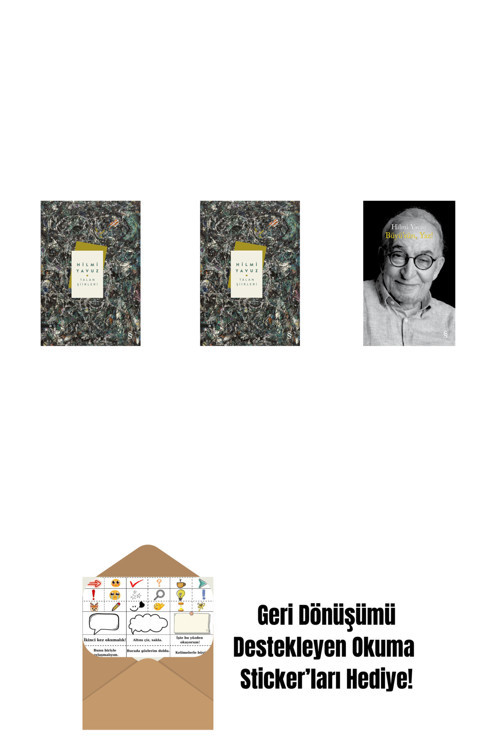 Everest Yayınları Talan Şiirleri (Ciltli) + Talan Şiirleri + Büyü’Sün Yaz! (Ciltli) + Okuma Sticker'Ları