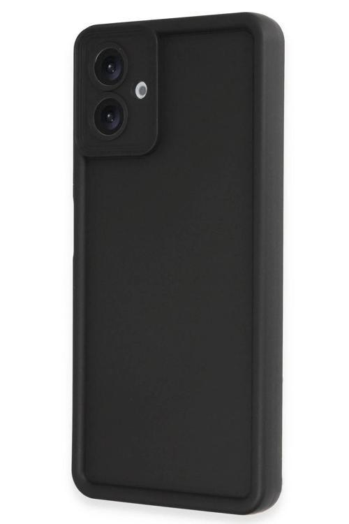 Samsung Galaxy A06 Kılıf Viera Silikon - Siyah-(5796)