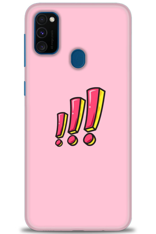 Samsung Galaxy M21 Kılıf HD Baskılı Kılıf - Ünlem