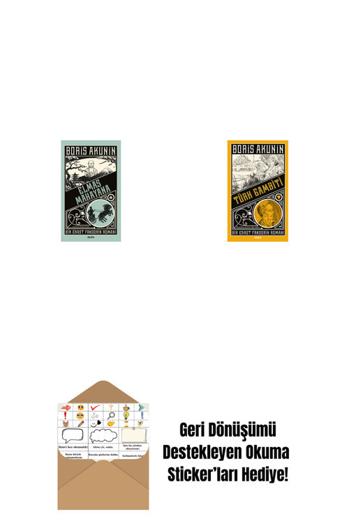 Alfa Yayıncılık Elmas Mahayana + Türk Gambiti + Okuma Sticker'Ları