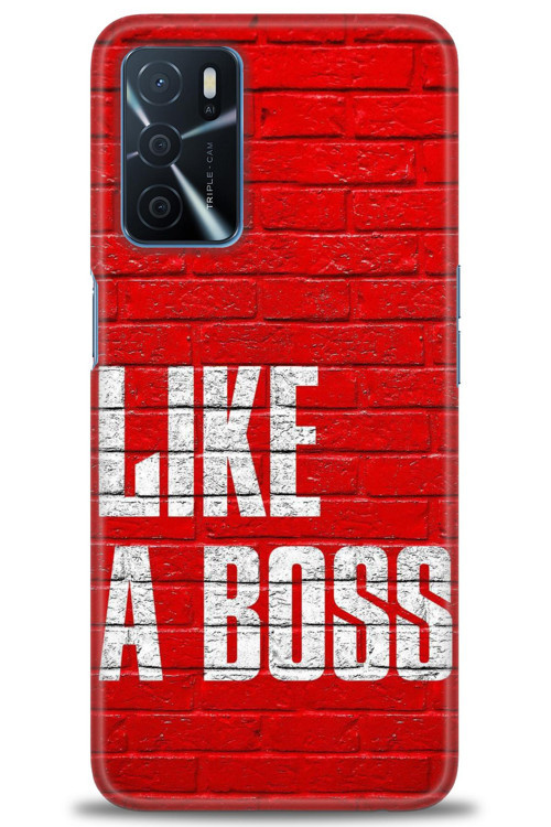 Oppo A16 Kılıf HD Baskılı Kılıf - Like a Boss