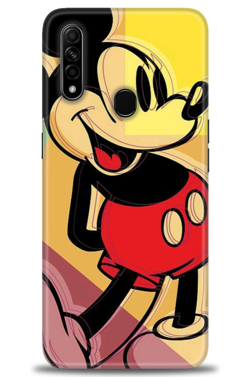Oppo A31 Kılıf HD Baskılı Kılıf - Mickey Mousee