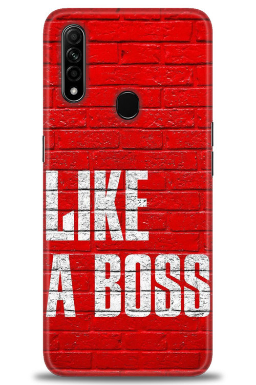 Oppo A31 Kılıf HD Baskılı Kılıf - Like a Boss