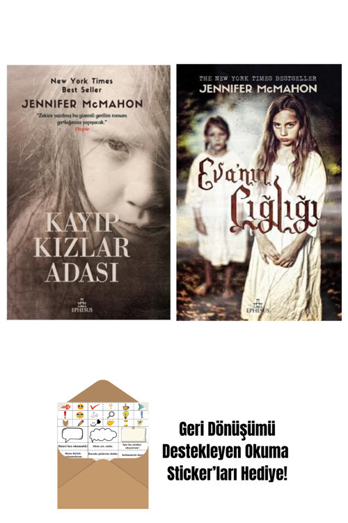 Ephesus Yayınları Jennifer Mcmahon 2 Kitap Seti + Okuma Sticker'Ları