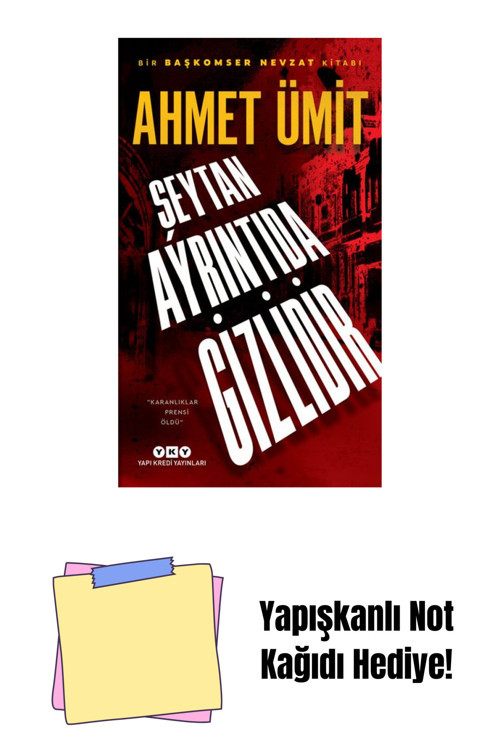 Yapı Kredi Yayınları Şeytan Ayrıntıda Gizlidir + Yapışkanlı Not Kağıdı