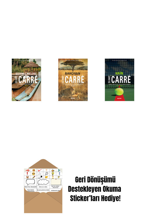 Alfa Yayıncılık Gizemli Melodi + Bahçıvan + Hain + Okuma Sticker'Ları