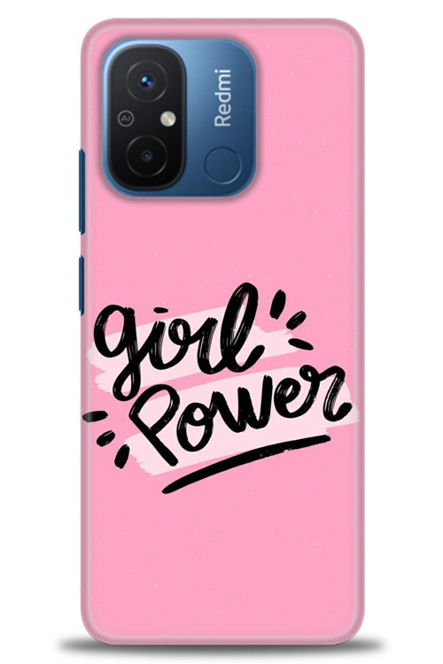 Xiaomi Redmi 12C Kılıf HD Baskılı Kılıf - Girll Power