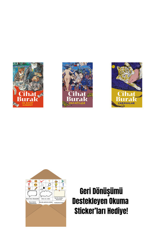 Everest Yayınları Ne Rahat Olurdum + Yakutiler + Cardonlar + Okuma Sticker'Ları