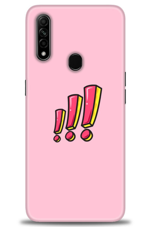 Oppo A31 Kılıf HD Baskılı Kılıf - Ünlem