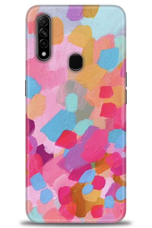 Oppo A31 Kılıf HD Baskılı Kılıf - Palet
