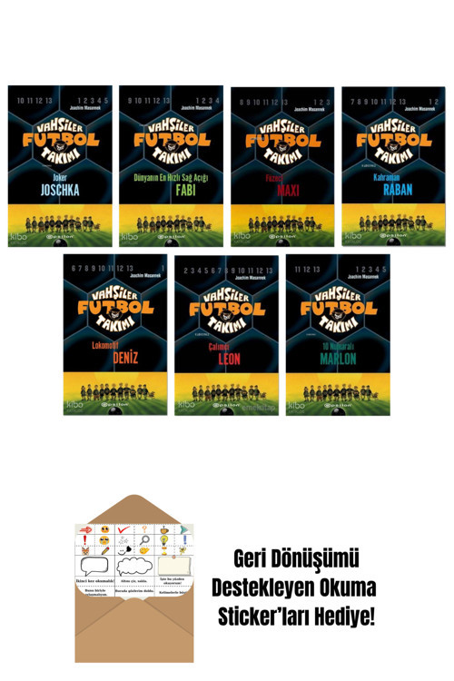 Epsilon Yayınevi Joachim Masannek 7 Kitap Seti + Okuma Sticker'Ları