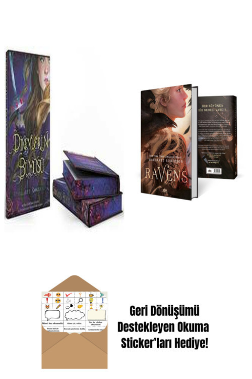 Ephesus Yayınları Margaret Rogerson 2 Kitap Seti + Okuma Sticker'Ları