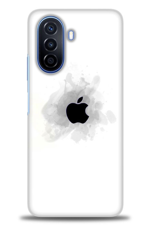 Huawei Nova Y70 Kılıf HD Baskılı Kılıf - Siyah Elma