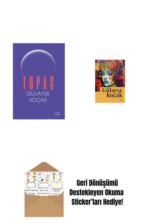 Alfa Yayıncılık Topaç + Yaratıcı Yazmanın Hazzı + Okuma Sticker'Ları