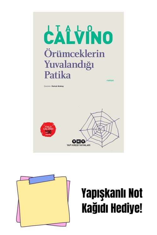 Yapı Kredi Yayınları Örümceklerin Yuvalandığı Patika + Yapışkanlı Not Kağıdı