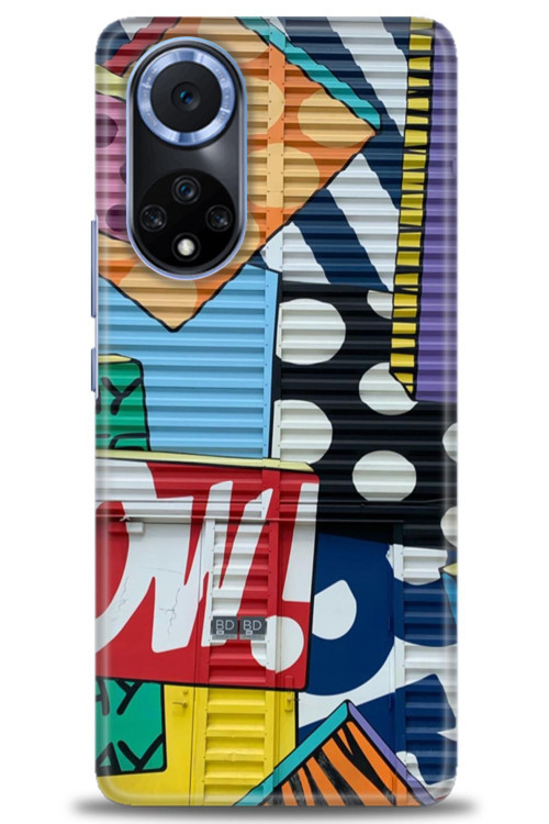 Huawei Nova 9 Kılıf HD Baskılı Kılıf - Grafiti