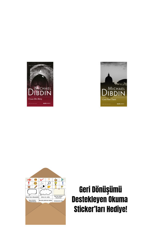 Alfa Yayıncılık Uzun Bir Bitiş + Cosi Fan Tutti + Okuma Sticker'Ları