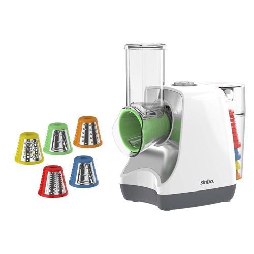 5İN1 OTOMATİK MEYVE VE SEBZE DOĞRAYICI MAKİNE KALIN İNCE = RENDE - DİLİMLEME - ÖĞÜTÜCÜ 150W SHB-7505 (4490)