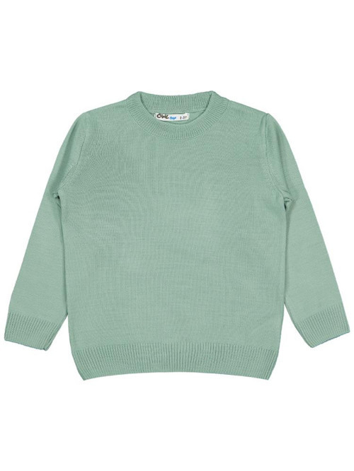 Basic 2-5 Yaş Kazak - Yeşil5-6 Yaş