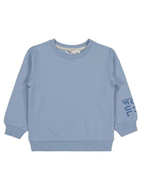 Basic 2-5 Yaş Sweatshirt - Mavi5-6 Yaş